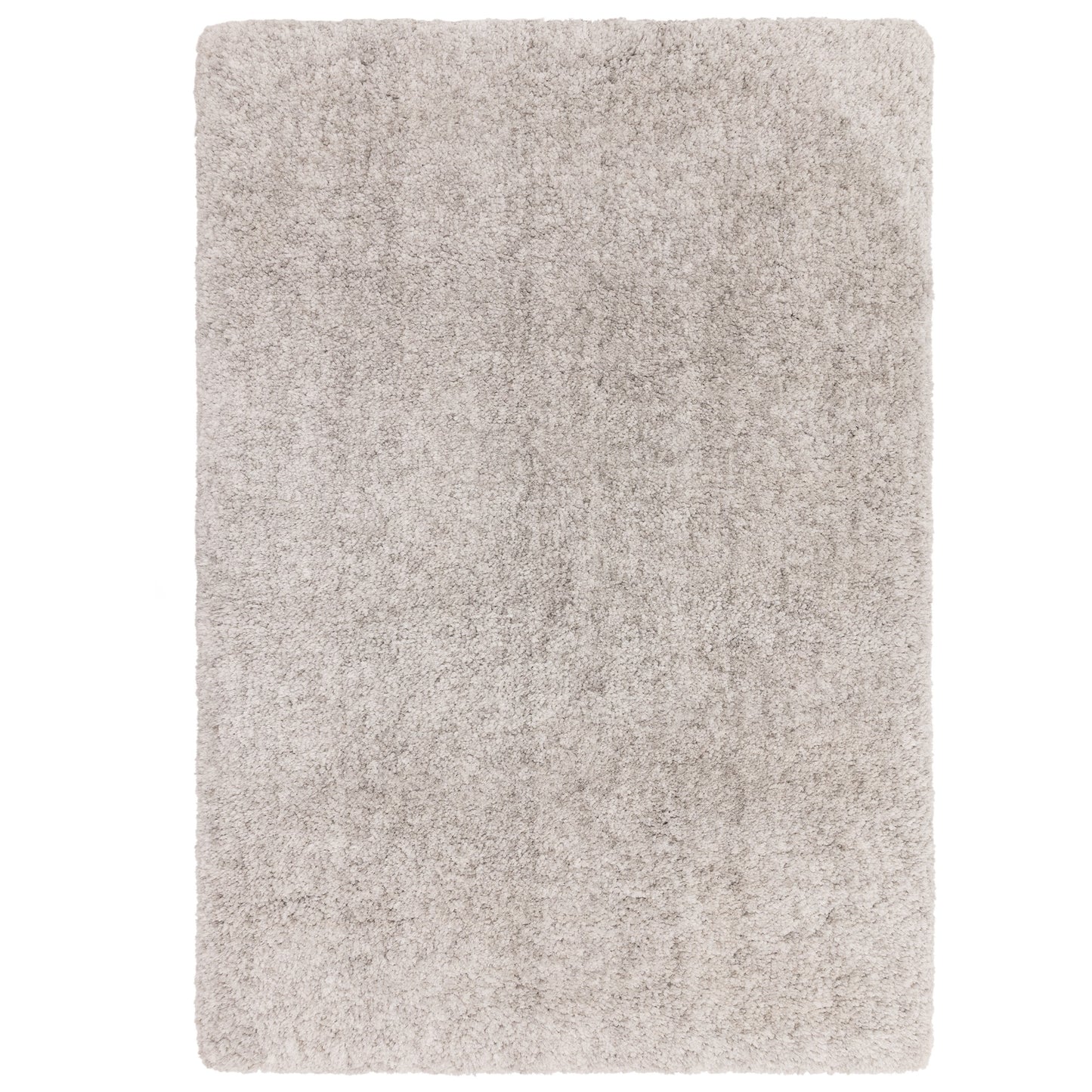 Asiatic Barnaby Soft Plain Shaggy Rugs in Silver Grey