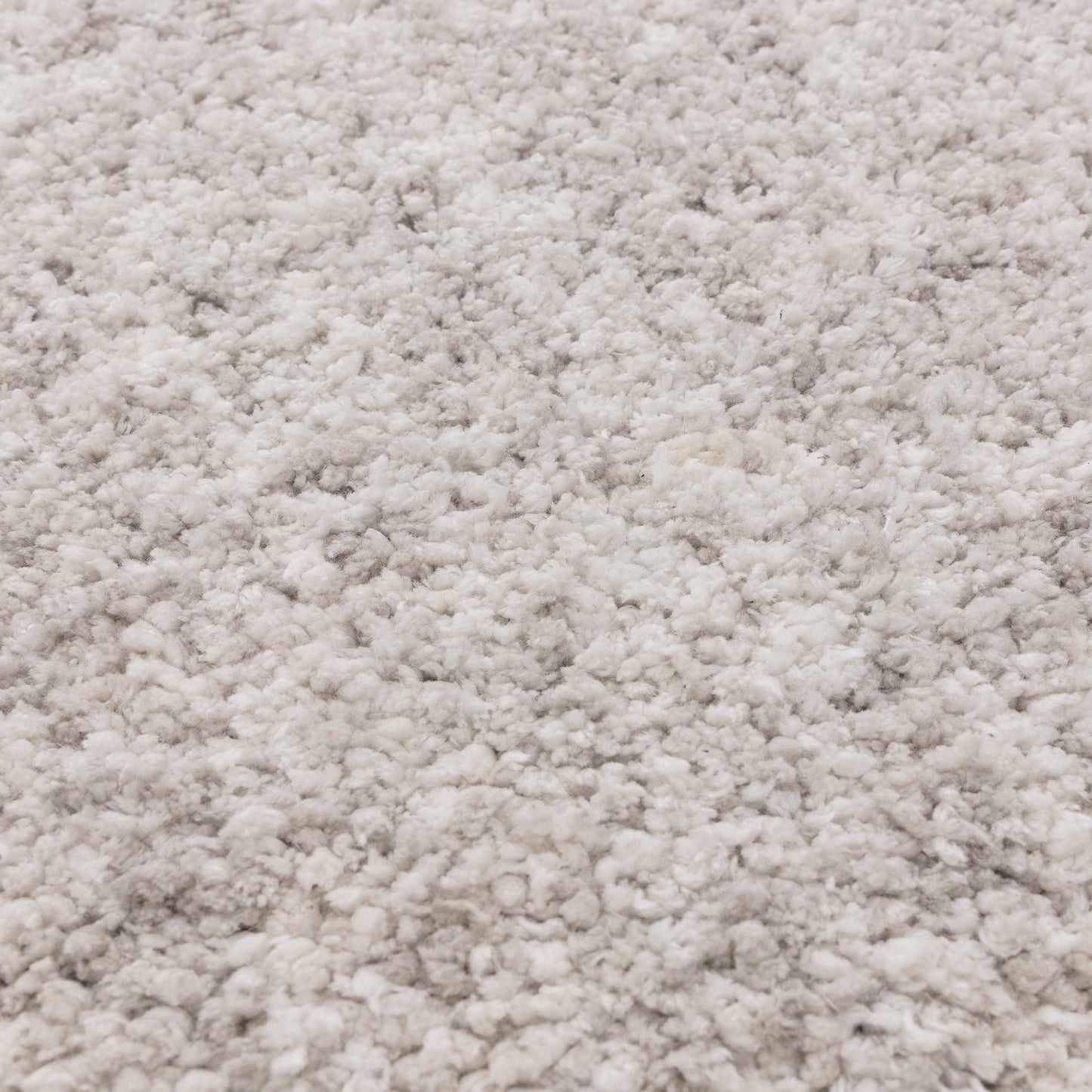 Asiatic Barnaby Soft Plain Shaggy Rugs in Silver Grey