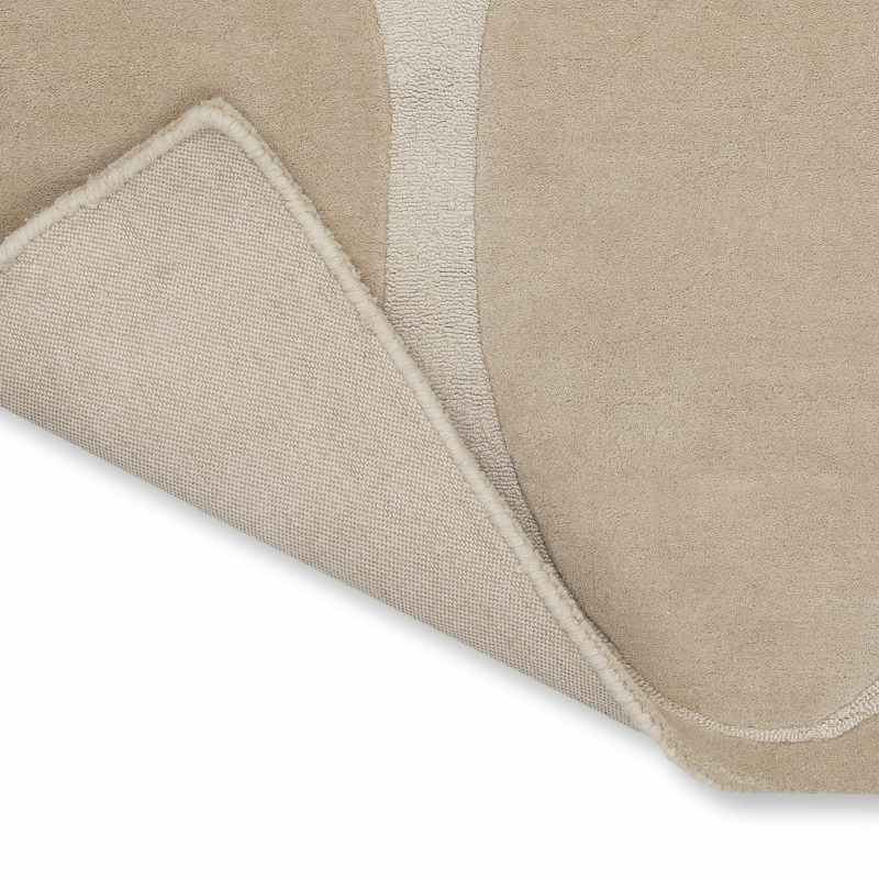 Renaissance Geometric Wool Rugs 39008 by Wedgwood in Beige