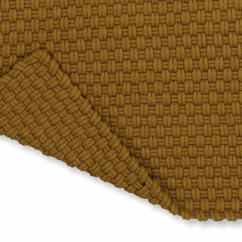 Lace Indoor Outdoor Rugs 497006 by Brink & Campman in Mustard