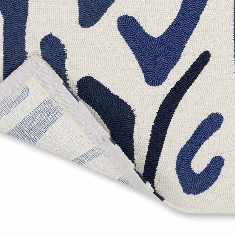Harlequin Synchronic Indoor Outdoor Rugs 442308 in Japanese Ink Origami