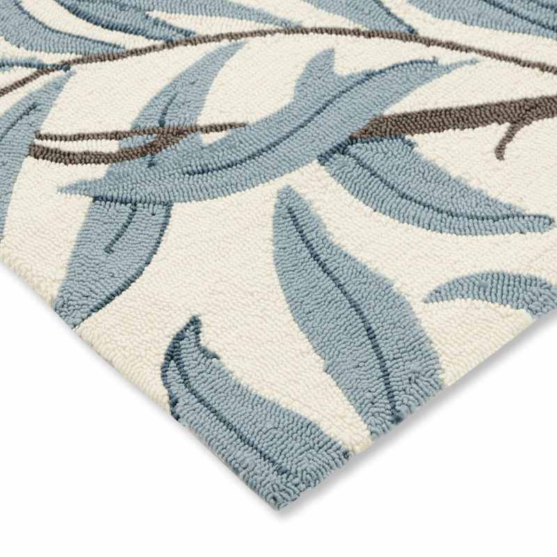 Willow Boughs Indoor Outdoor Rugs 428607 by Morris & Co in Leafy Arbor