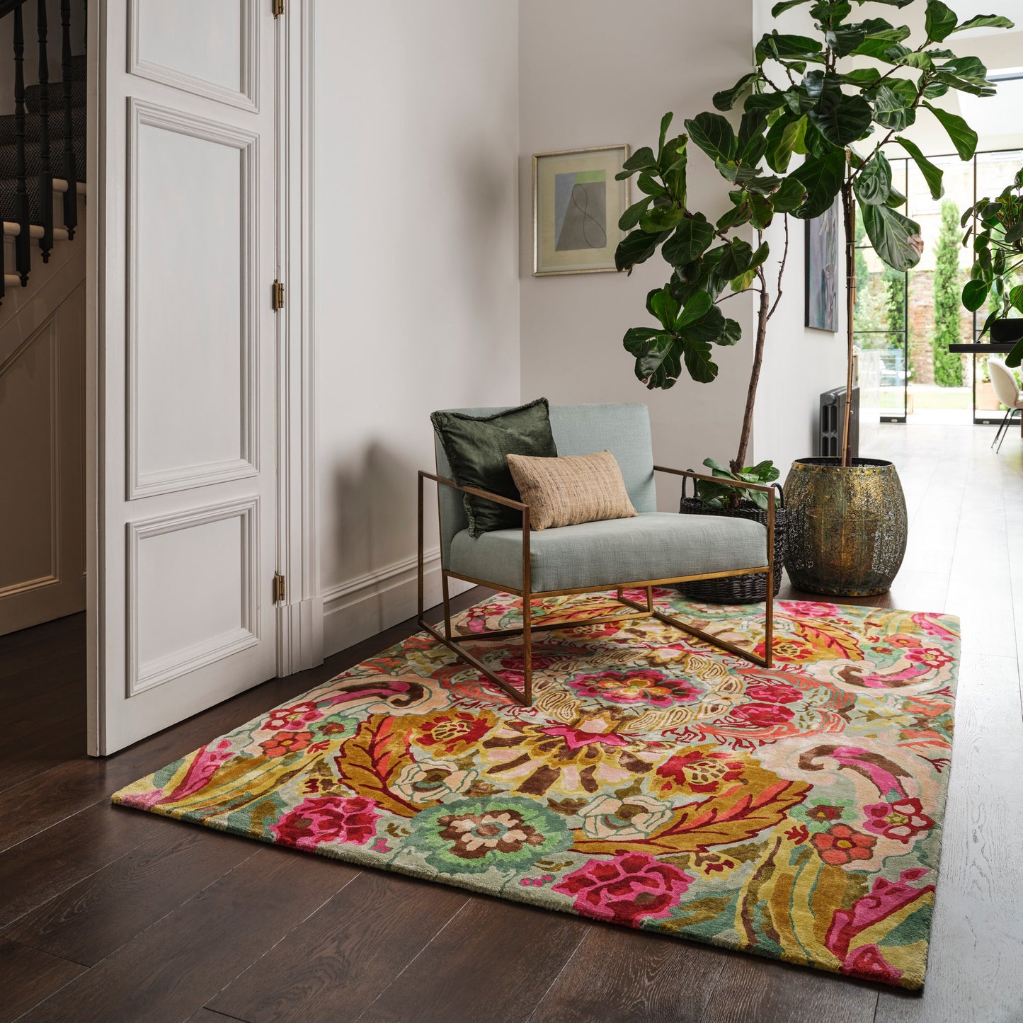 Historia Floral Rugs by Katherine Carnaby in Multi