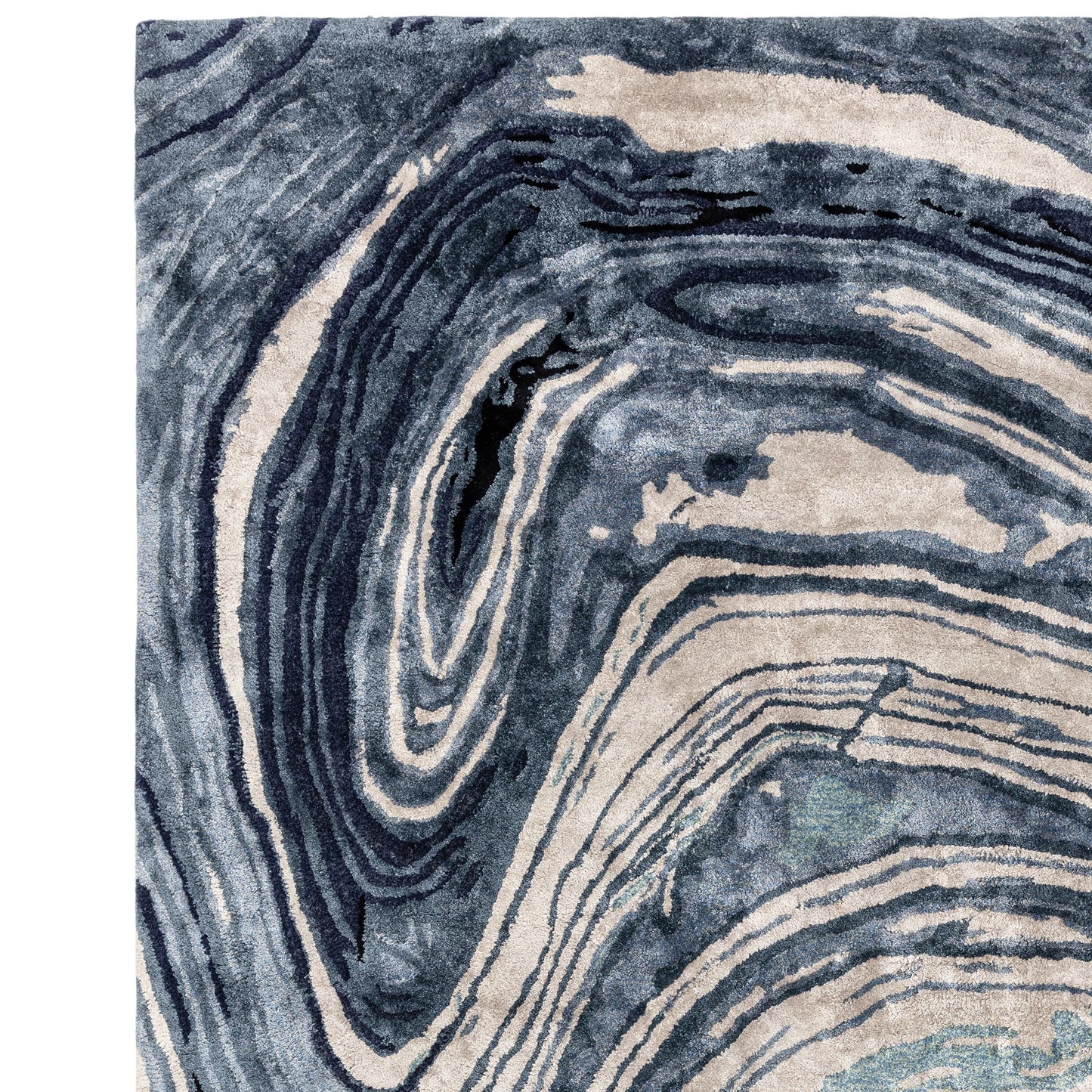 Tuscany Abstract Rugs by Katherine Carnaby in Lazulite Marble