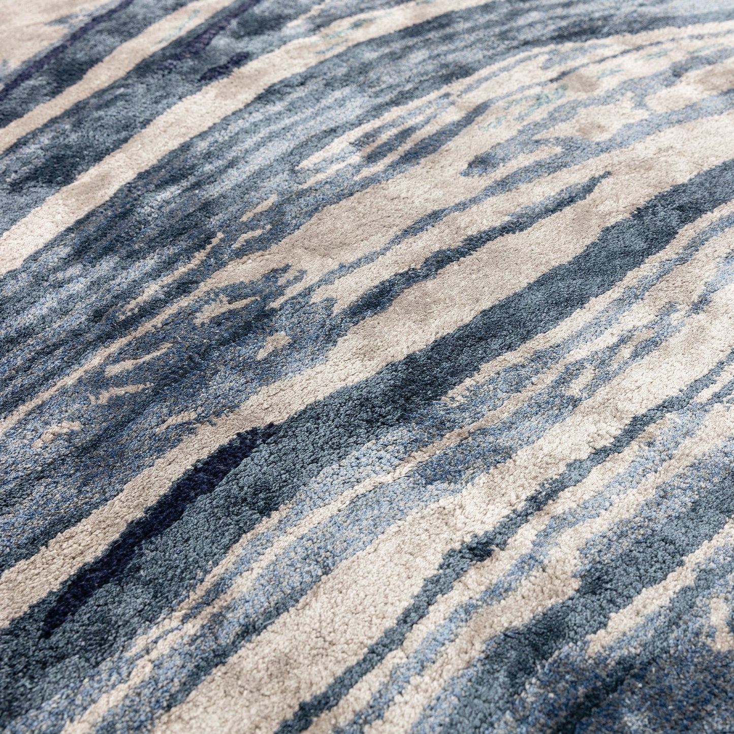 Tuscany Abstract Rugs by Katherine Carnaby in Lazulite Marble
