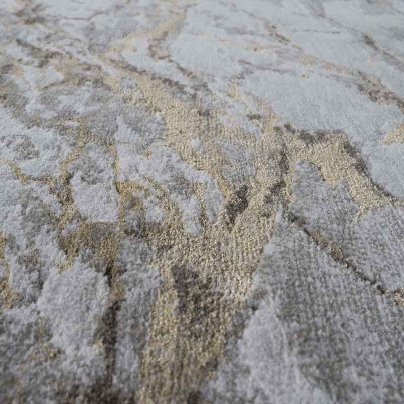 Quartz Modern Abstract Rugs 83001 6121 in Beige