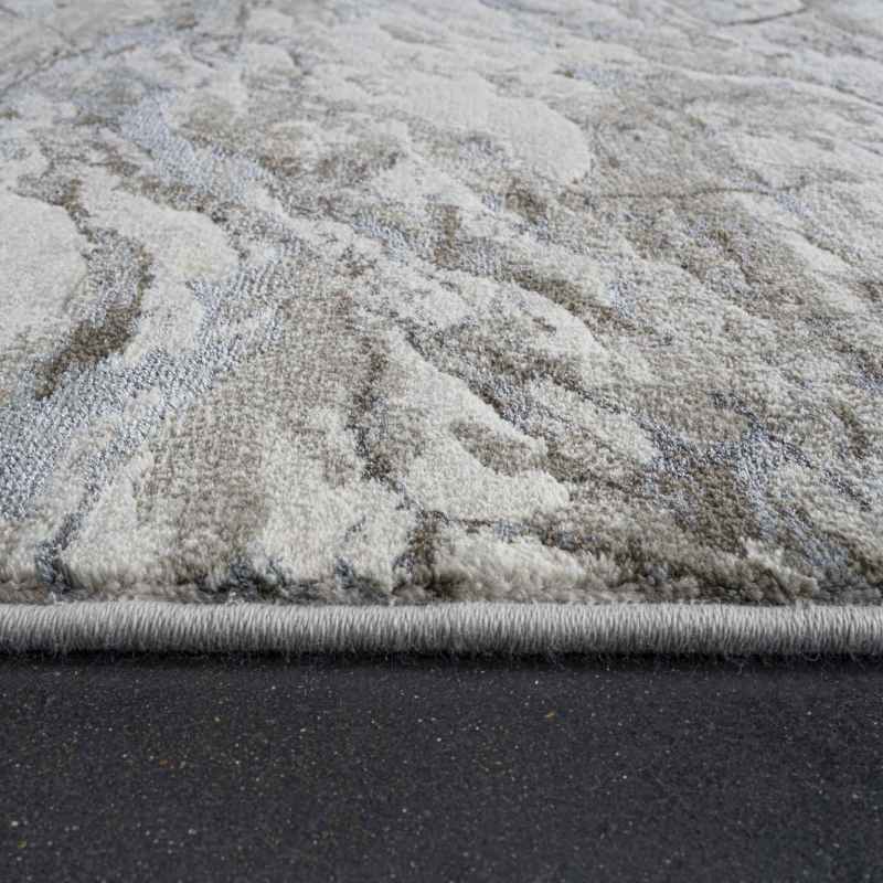 Quartz Modern Abstract Rugs 83001 6151 in Blue