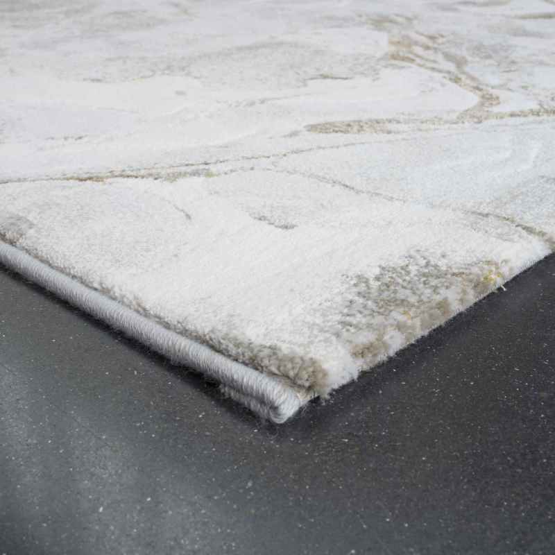Quartz Modern Abstract Rugs 83016 6121 in Beige
