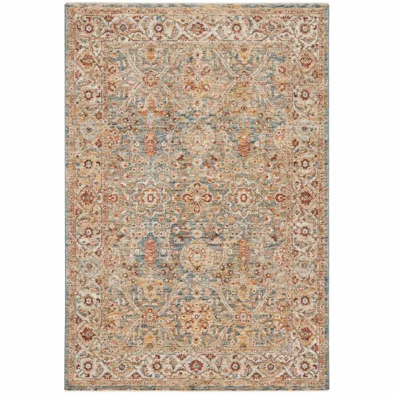 Sahar SHR03 Traditional Persian Rugs by Nourison in Blue