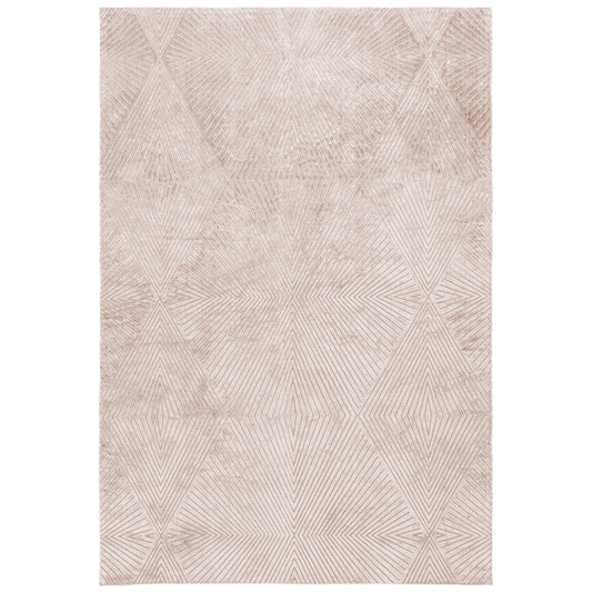Blaize Geometric Rug by Clarke & Clarke in Blush Pink