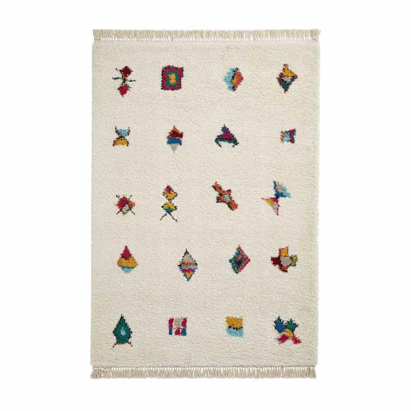 Boho Moroccan A808 Rugs in Multicolour