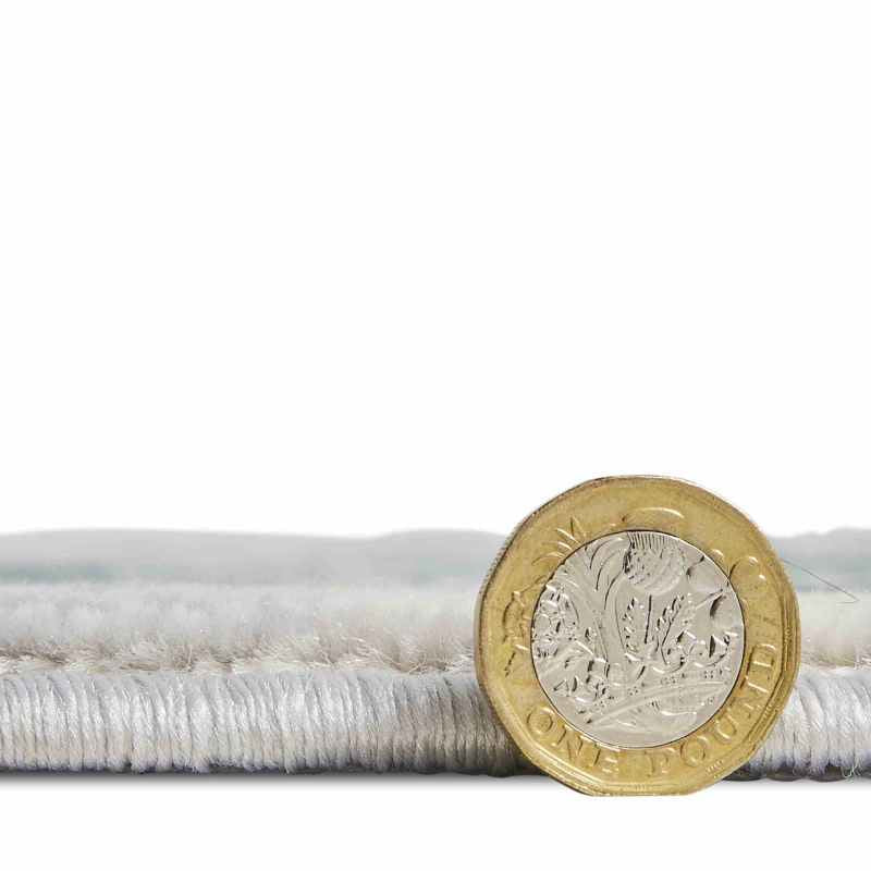 Apollo GR579 Modern Abstract Distressed Rugs in Grey Green