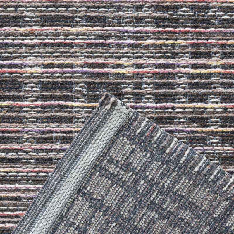 Goa 86068 1003 Pure Wool Flatweave Rug in Multi