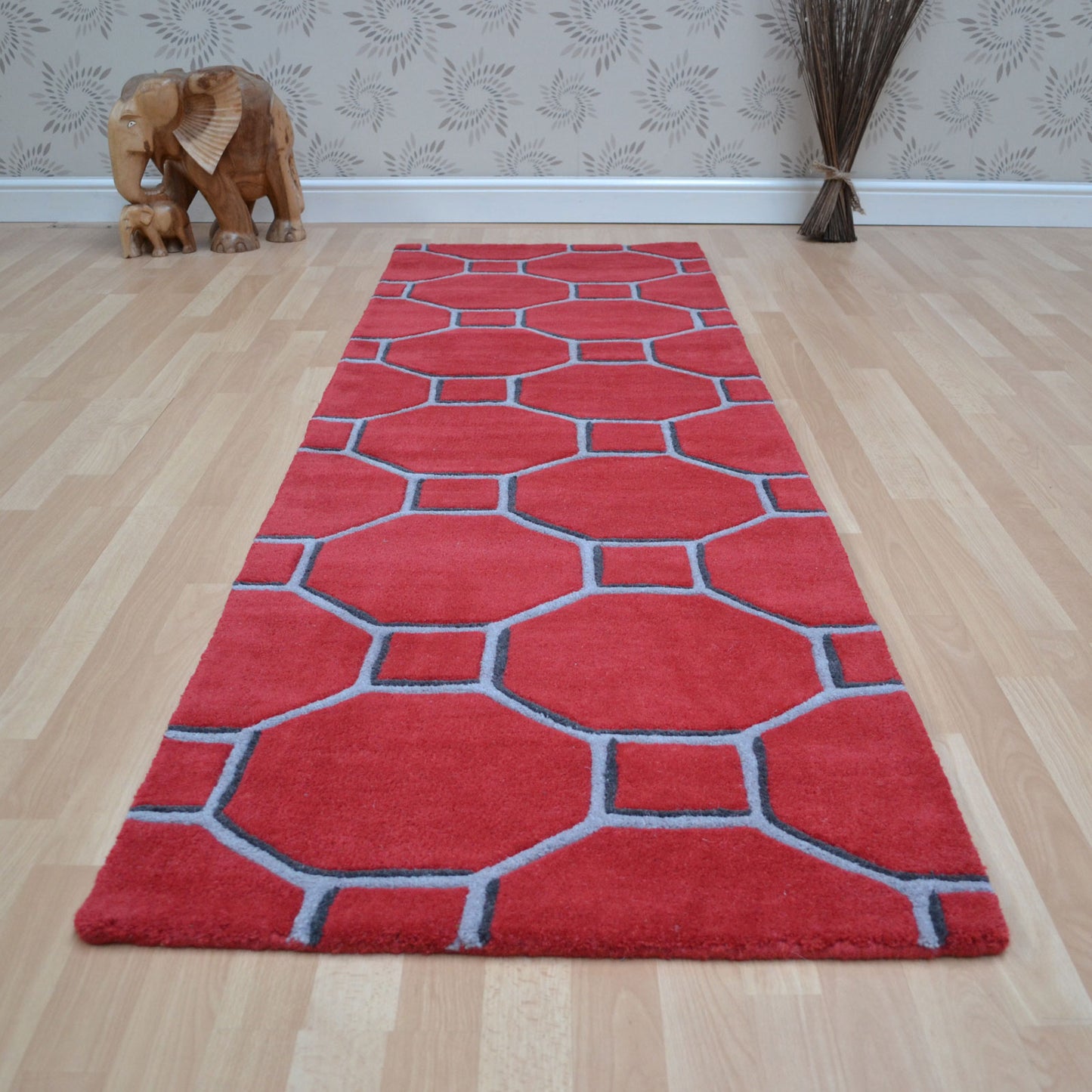 Matrix Cassin Hallway Runners MAX08 Red