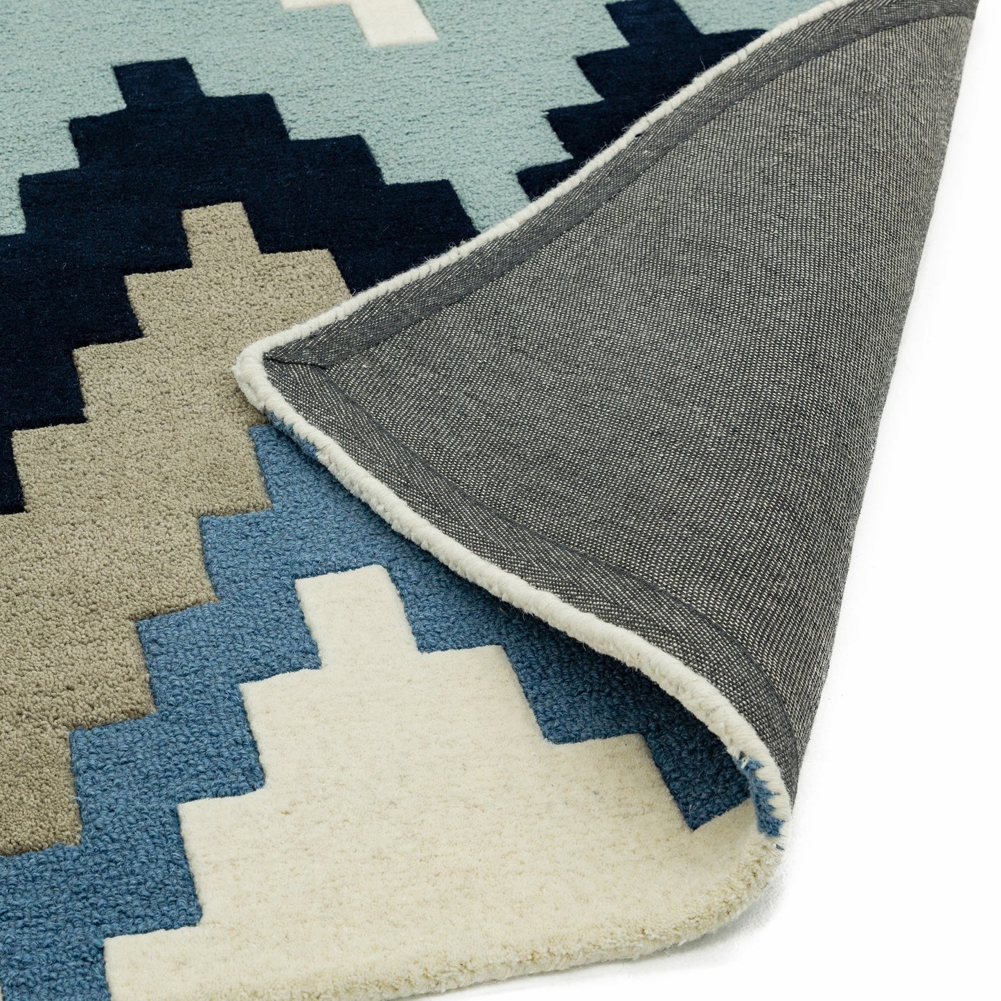Matrix MAX70 Cuzzo Hallway Runner Rugs in Blue