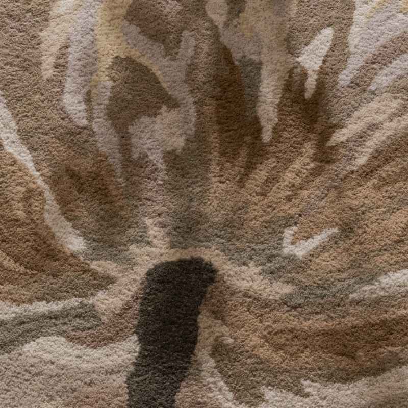 Gosford Floral 081307 Rug by Laura Ashley in Natural Sage Green