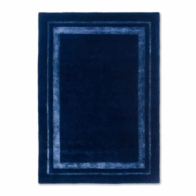 Redbrook Wool 081808 Rug by Laura Ashley in Midnight Blue