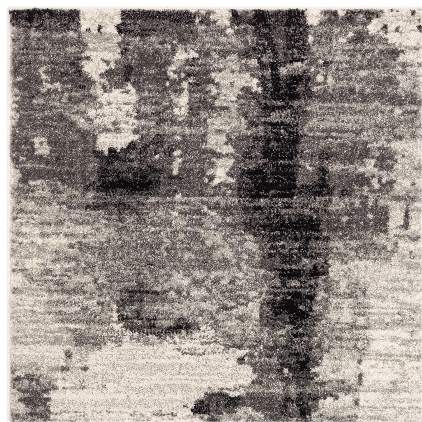 Nova Mirage Abstract NV37 Rugs in Charcoal Grey