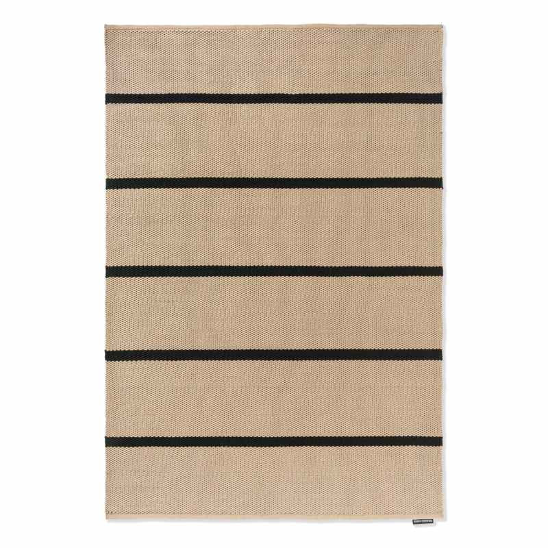 Deck Indoor Outdoor Rug 496805 by Brink & Campman in Charcoal Black
