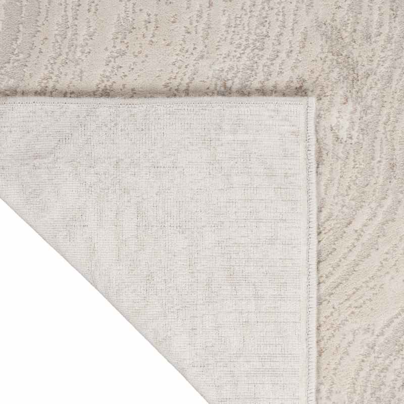 Calvin Klein IRR04 CK024 Irradiant Abstract Runner Rug in Silver Grey