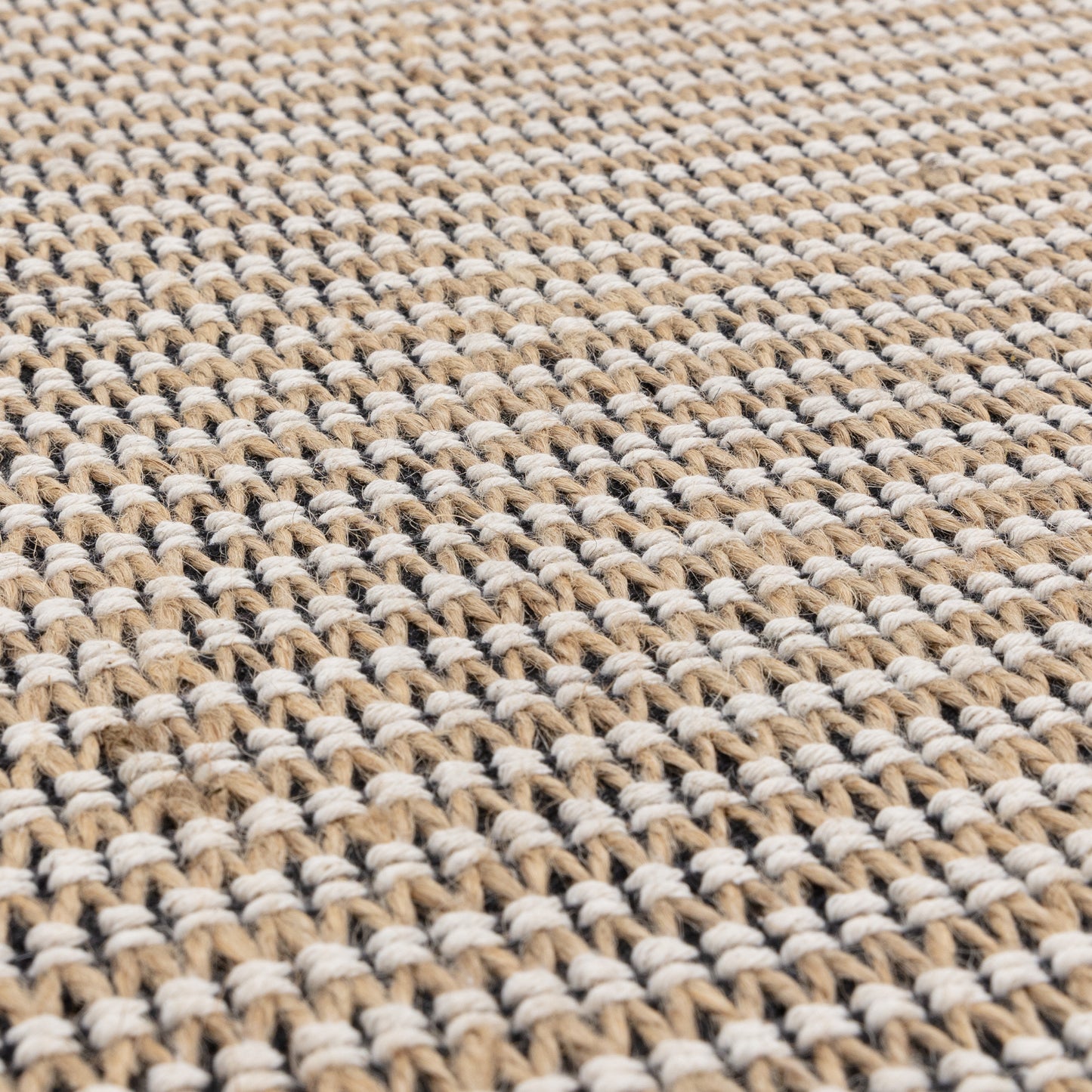 Global Plain Organic Jute Rugs in Beige & Natural