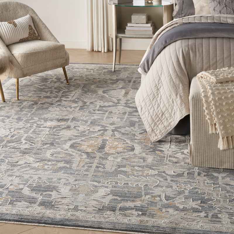 Lynx LNX02 Traditional Rugs by Nourison in Navy Multi