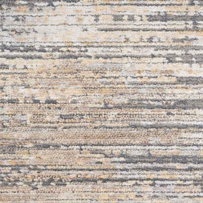 Abstract Hues ABH03 Rugs by Nourison in Grey Gold