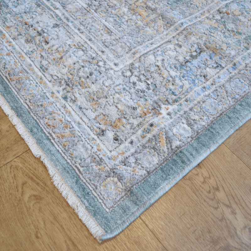Elegant Heirlooms ELH01 Traditional Runner Rugs by Nourison in Ivory Green