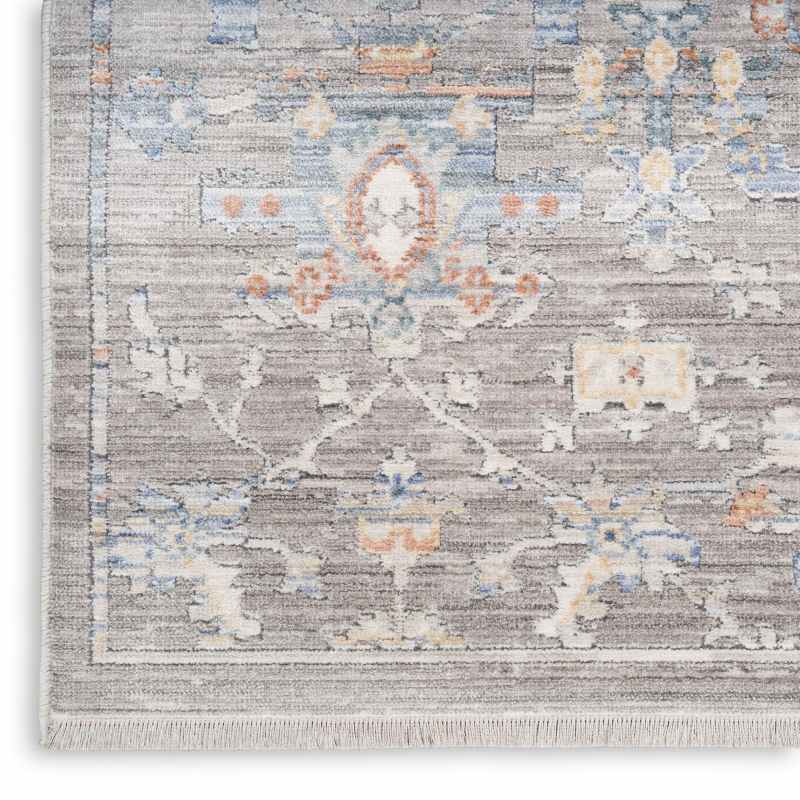 Elegant Heirlooms ELH02 Traditional Persian Rugs by Nourison in Grey