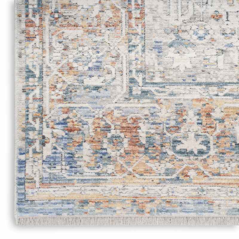 Elegant Heirlooms ELH03 Traditional Persian Rugs by Nourison in Ivory White