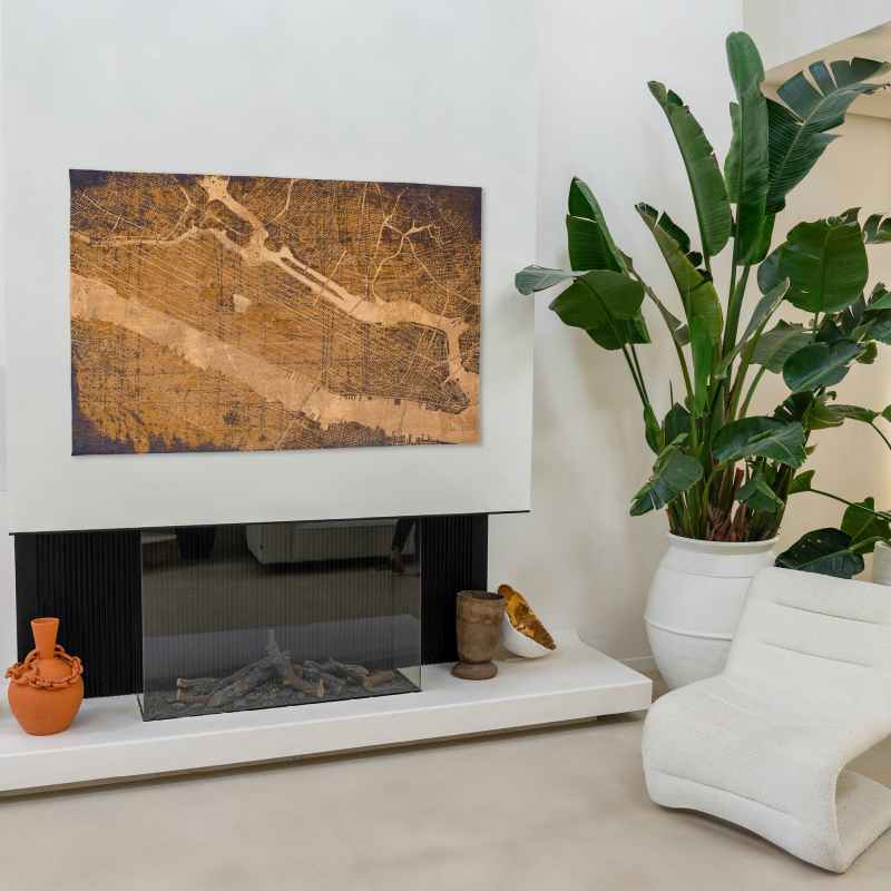 Louis De Poortere Designer New York Rugs in 9315 Gatsby Gold