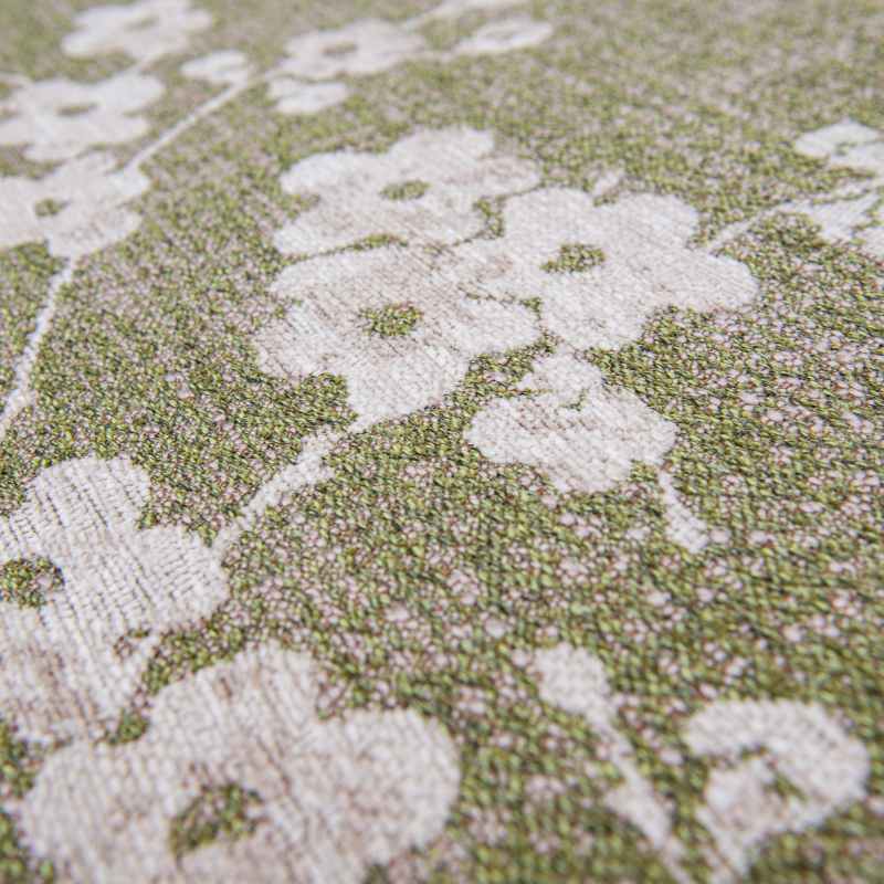 Louis De Poortere Designer Sakura Rugs in 9372 Wet Garden