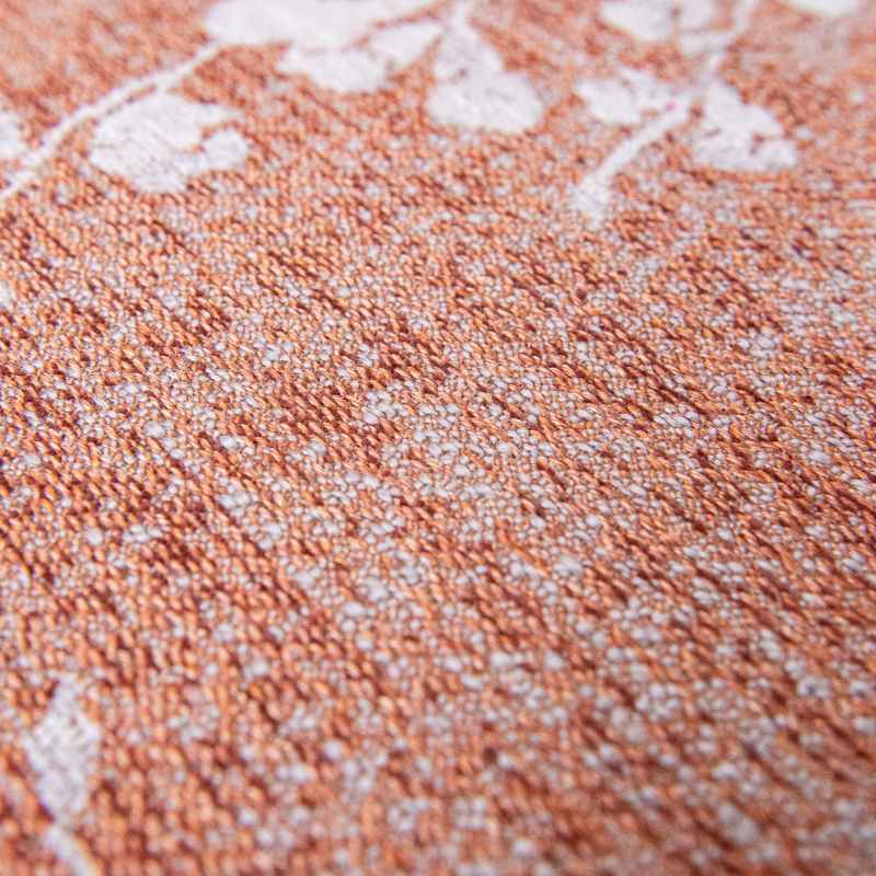 Louis De Poortere Designer Sakura Round Rugs in 9371 Copper Pink