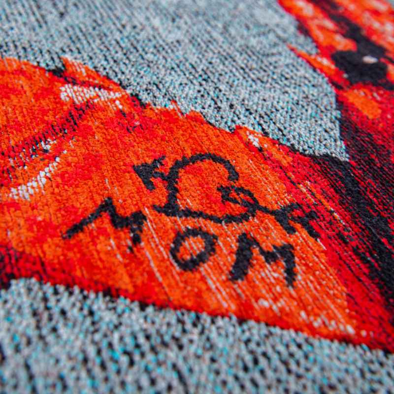 Louis De Poortere Designer Lobster Rugs in 9389 Steam Red