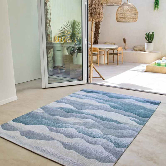 Louis De Poortere Designer Himalaya Rugs in 9382 Winter