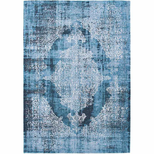 Louis De Poortere Traditional Kirman Rugs in 9374 Storm