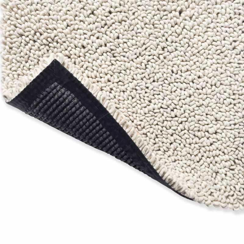 Origin Loop Shaggy Rugs 066204 by Brink and Campman in Heather Grey