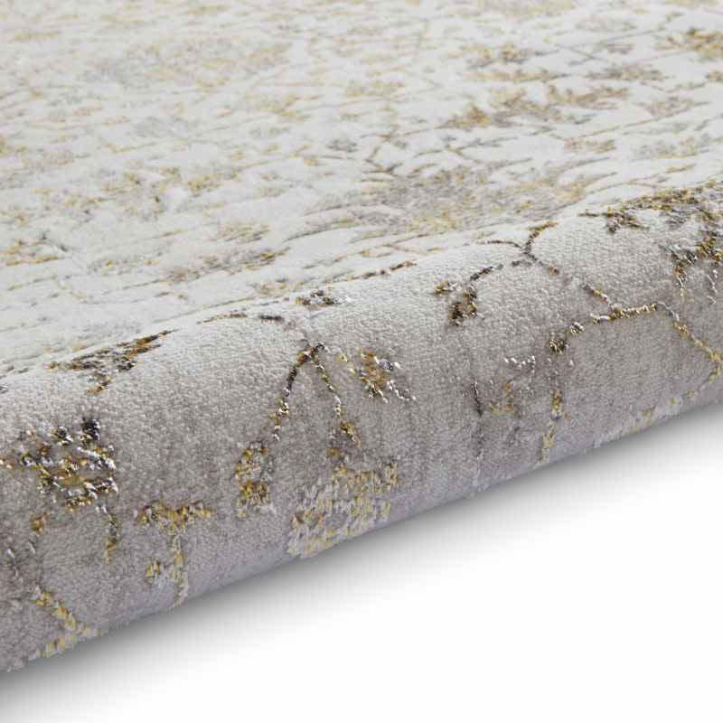 Creation 50112 Traditional Motif Rugs in Grey Gold