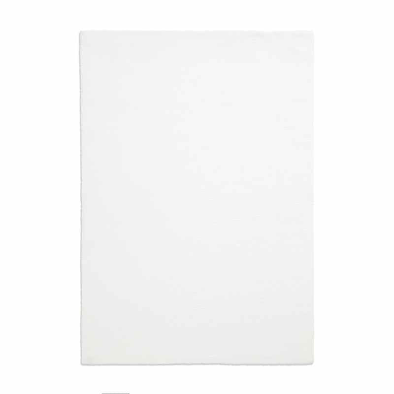 Snug Rug Modern Plain Soft Rugs in White