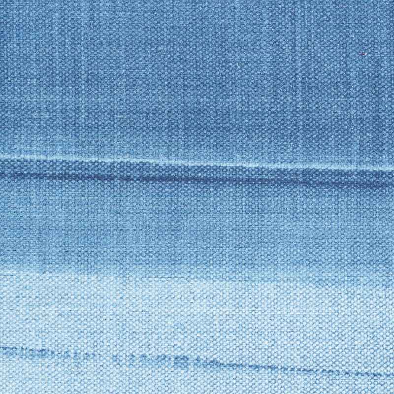 Calvin Klein LDR01 CK031 Launder Washable Runner Rugs in Aqua Blue