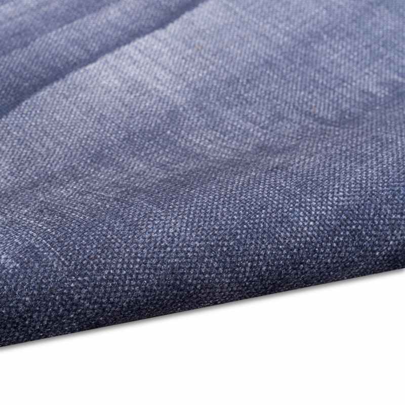 Calvin Klein LDR01 CK031 Launder Washable Runner Rugs in Grey Blue