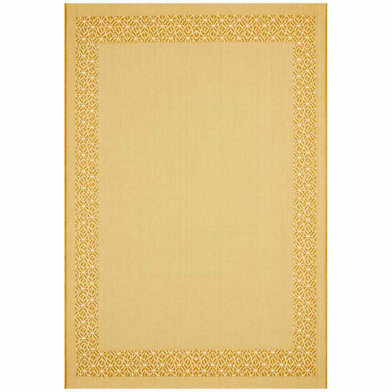 Concept Looms Terrazzo TRZ01 Indoor Outdoor Rugs in Yellow