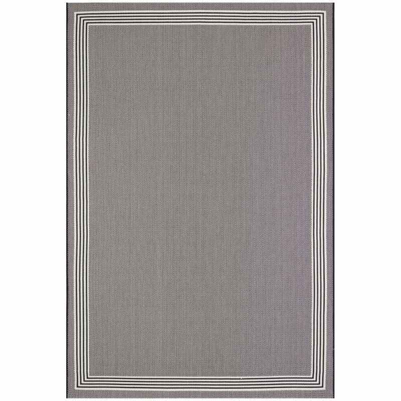 Concept Looms Terrazzo TRZ02 Indoor Outdoor Rugs in Black
