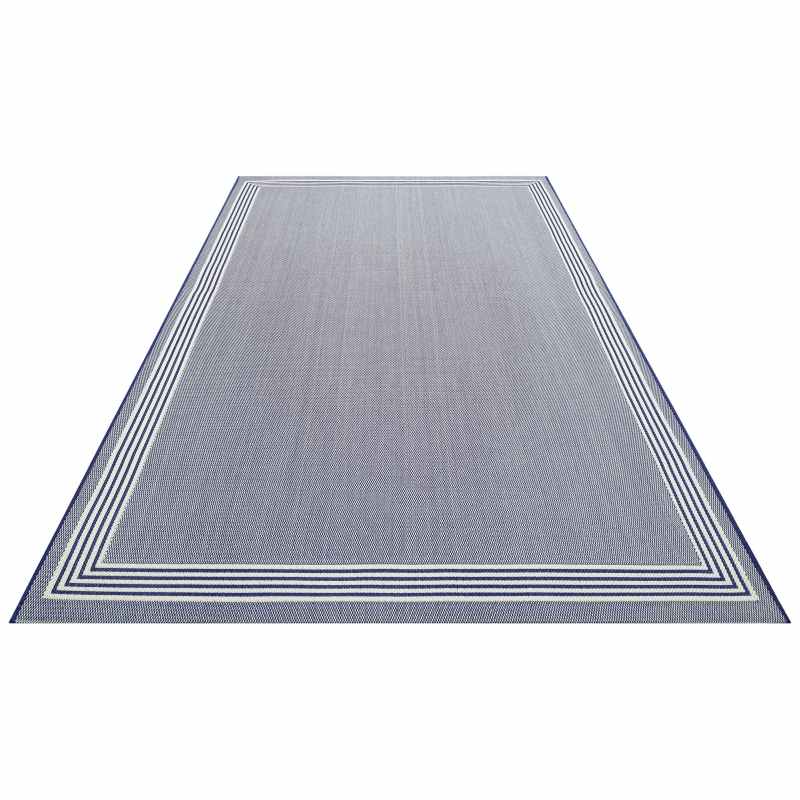 Concept Looms Terrazzo TRZ02 Indoor Outdoor Rugs in Blue