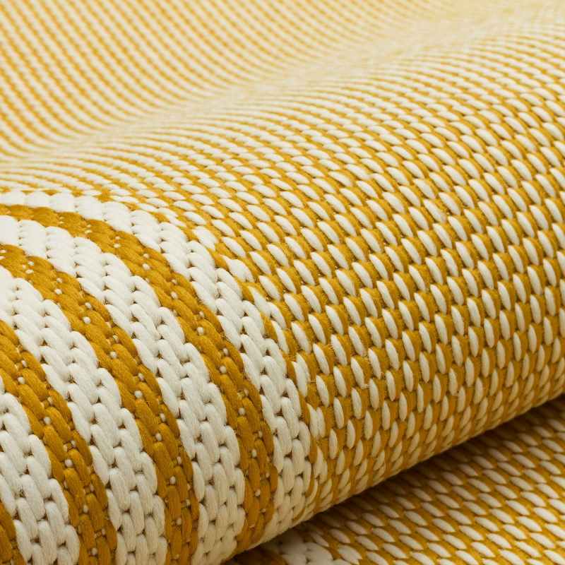Concept Looms Terrazzo TRZ02 Indoor Outdoor Rugs in Yellow