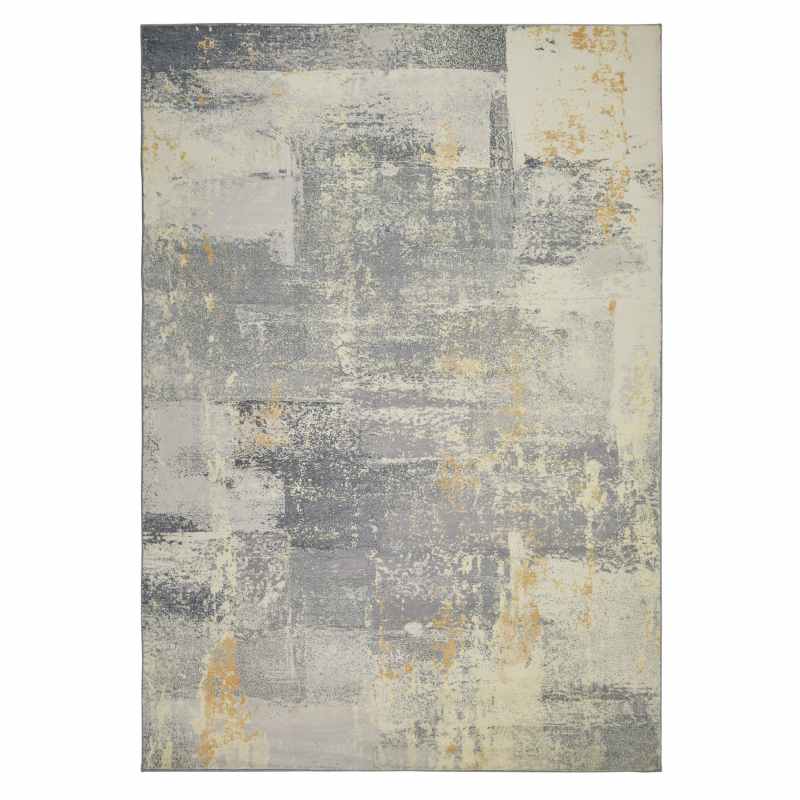 Concept Looms Lux Washable LUX02 Rugs in Light Grey