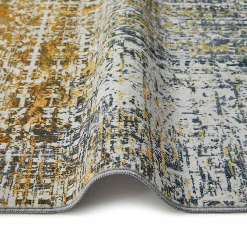 Concept Looms Lux Washable LUX06 Rugs in Blue Copper
