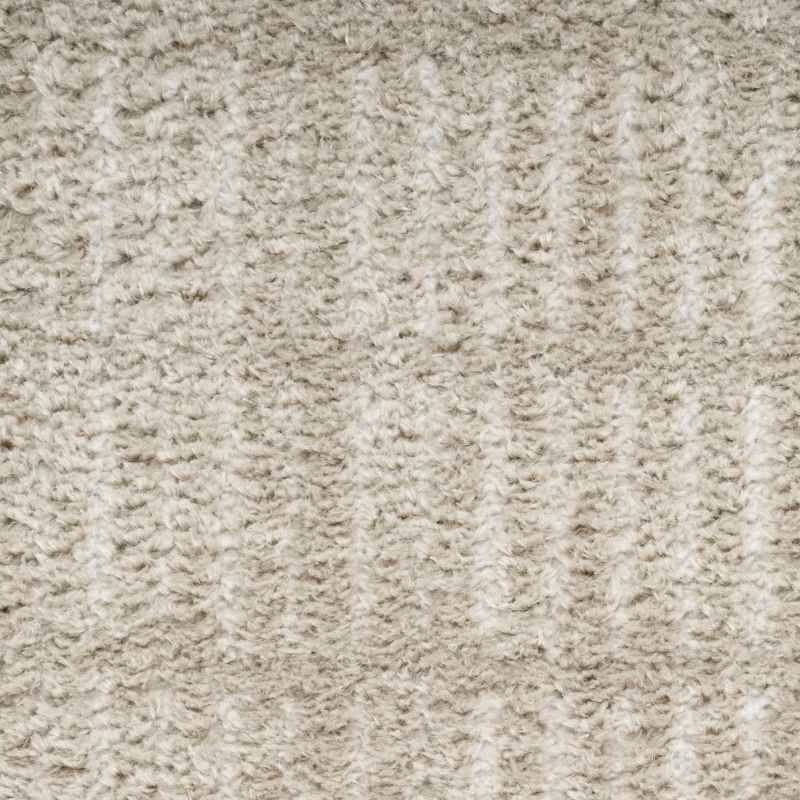 Modern Comfort MNC03 Stripe Rug by Nourison in Grey Ivory