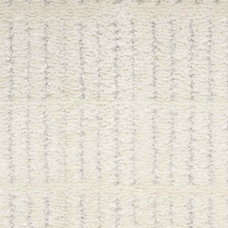 Modern Comfort MNC03 Stripe Rug by Nourison in Ivory Grey