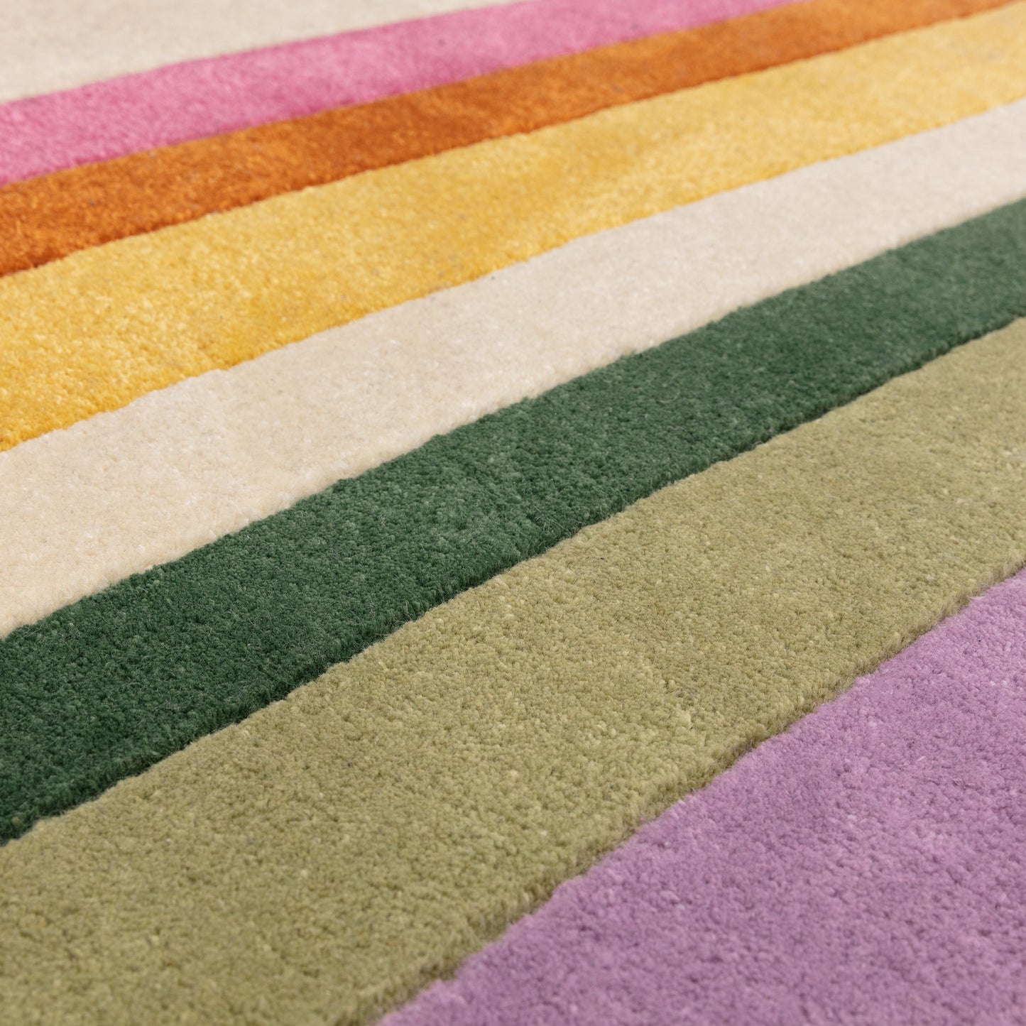 Romy Retro 01 Geometric Modern Rugs in Pink